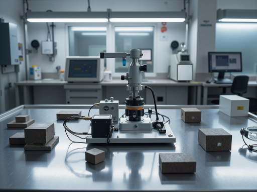 粉末电阻率测试仪，专用测试夹具，精密测量装置，实验室环境